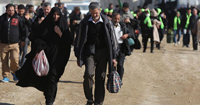 بیش از یک میلیون زائر ایرانی وارد عراق شدند